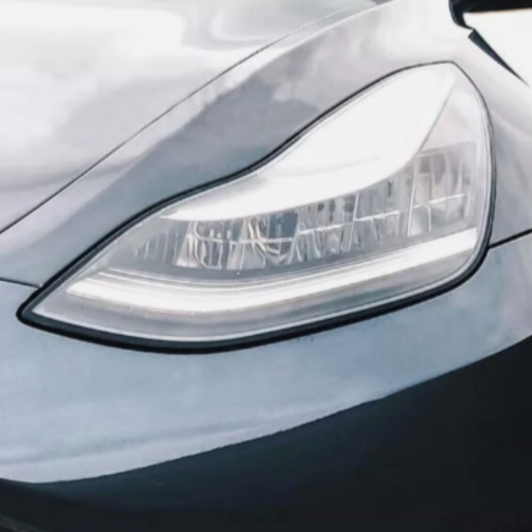 TEM-1077375-A Tesla Model 3 / Y Left Headlight Type A (Also Refered To As Global Headlight Or Without Lens Model)