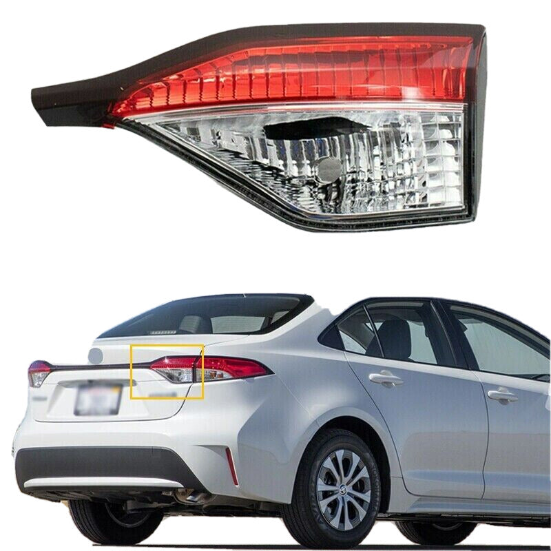 Passenger Side Rear Tail Light Brake Lamp Inner 20 For Toyota Corolla 8158112250