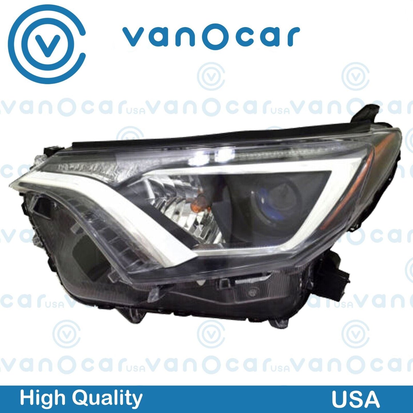 2016 2017 2018 For Toyota RAV4 Headlights Assembly Left Driver Side Halogen