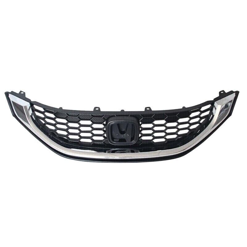 Front Bumper Upper Grille 2013-2015 For Honda Civic 71121-TR3-A11