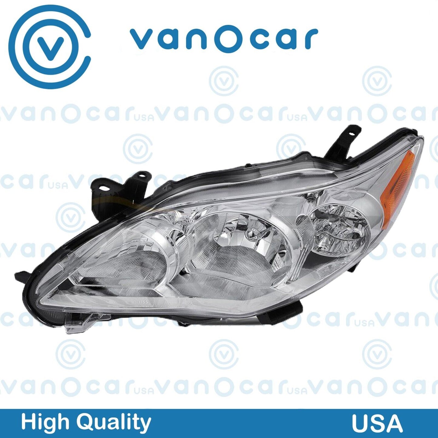 Housing Headlights Headlamps Left 2011 2012 2013 For Toyota Corolla 8115002B50