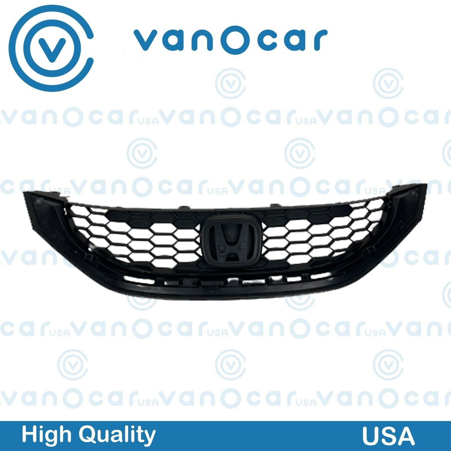 Front Bumper Upper Grille 2013-2015 For Honda Civic 71121-TR3-A11